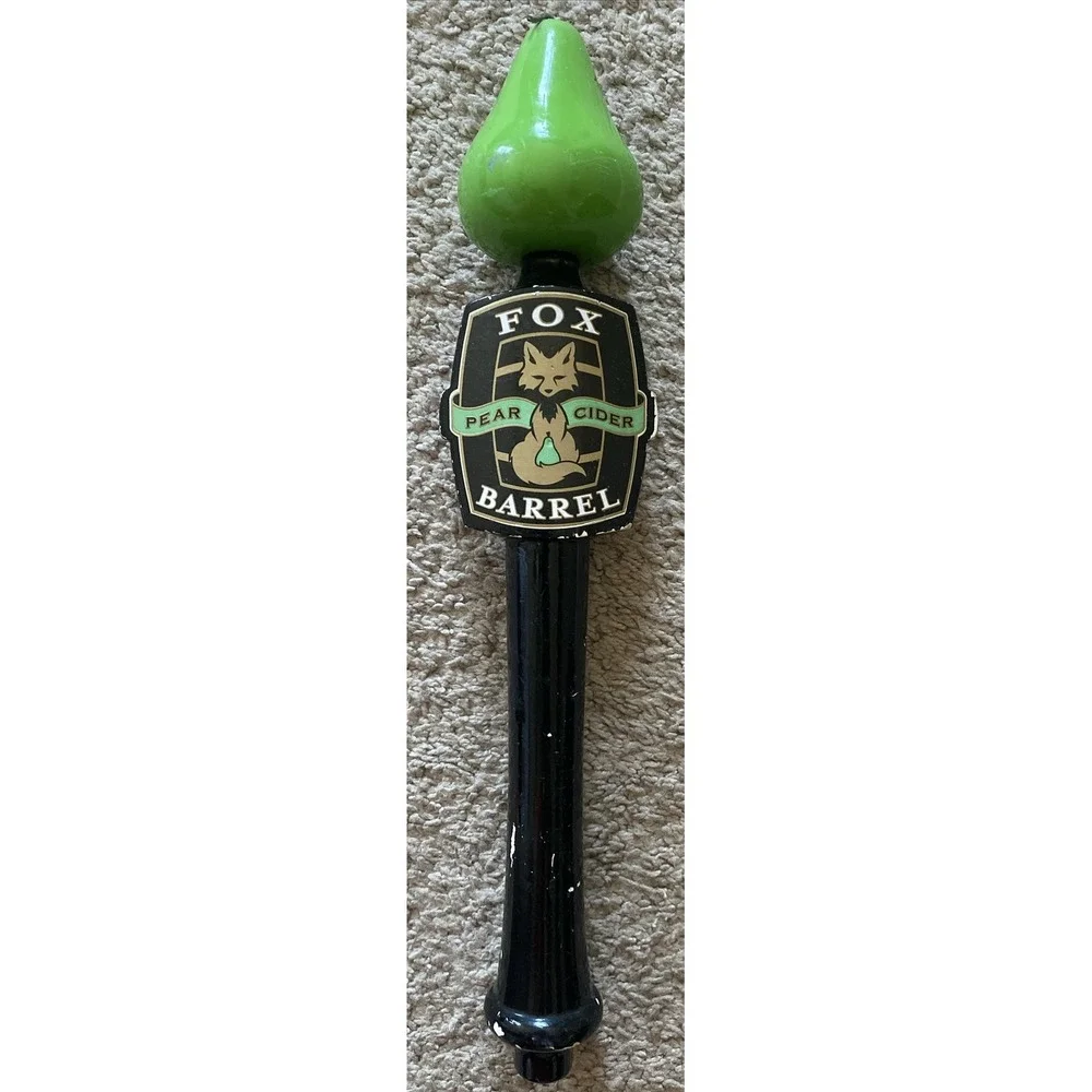 Fox Barrel Pear Cider Tap Handle Keg Tap Man Cave